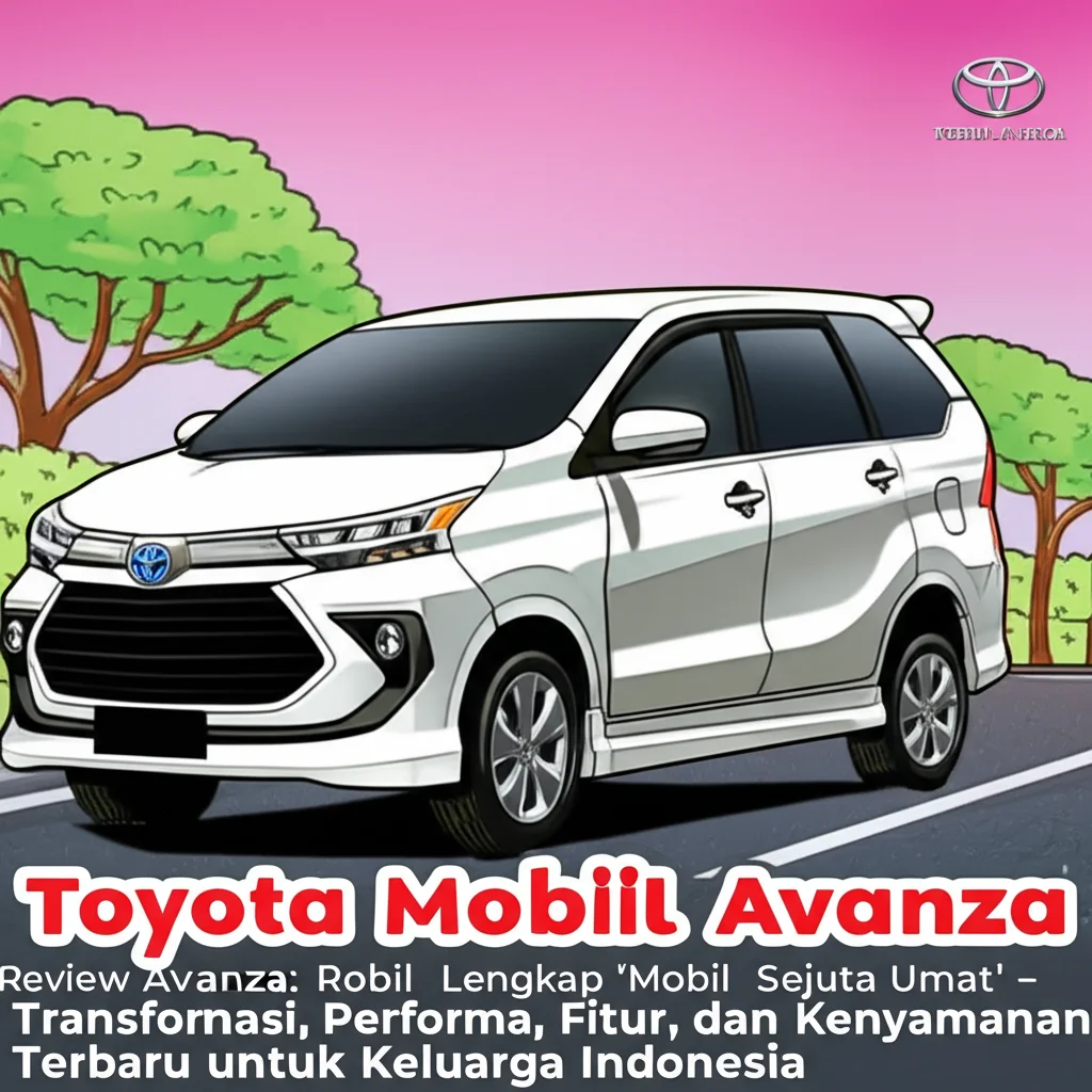 Ilustrasi Mobil Toyota Avanza