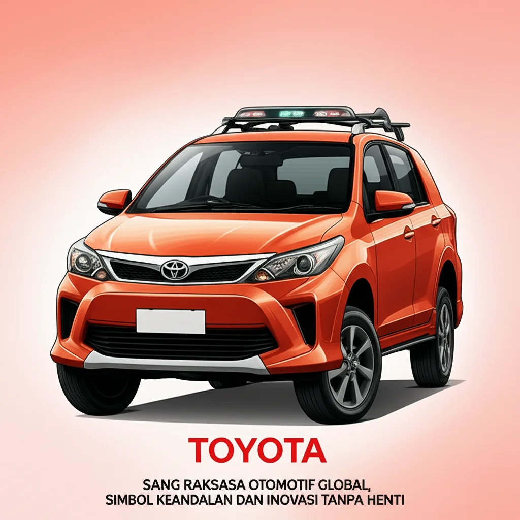 Ilustrasi Mobil Toyota