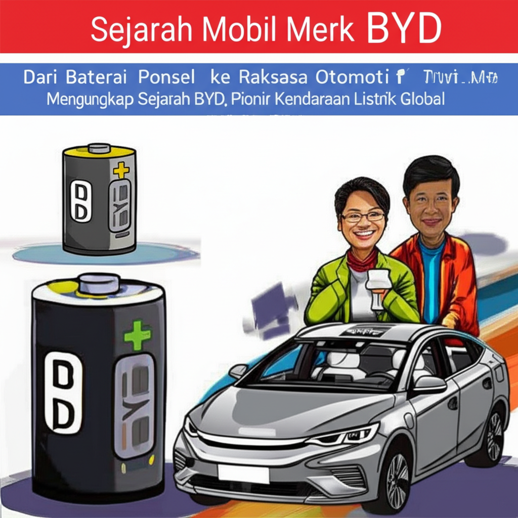 Sejarah Mobil Merk BYD