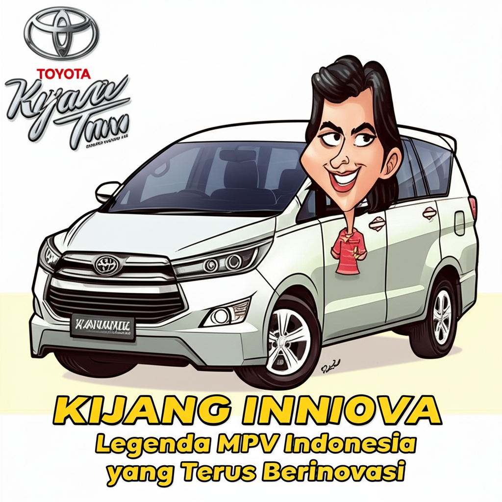 Ilustrasi Toyota Kijang Innova